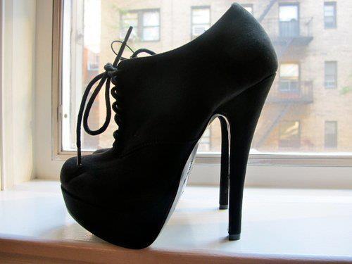 Black High Heels Shoes